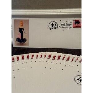 ❌25 Barbie Envelopes w/ 33¢ Stamp❌1999 US Postal Service, 40 Years of Dreams❌